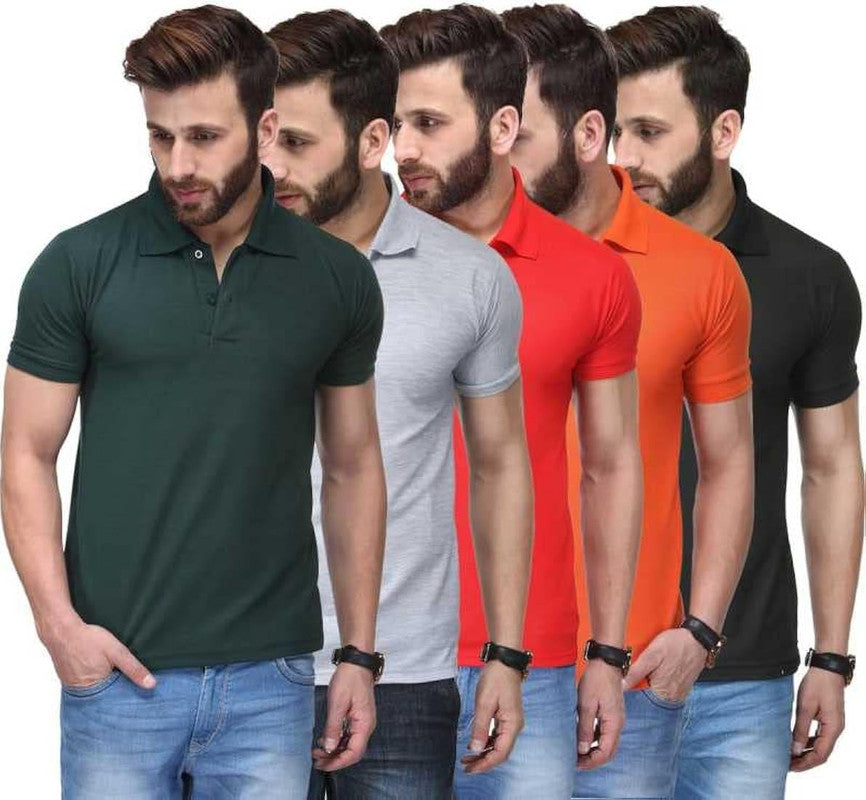 pack of 5 polo tshirt (Vason)
